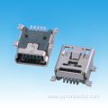 MINI USB 5F SMT Connector